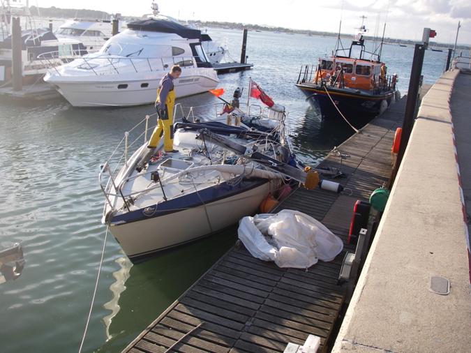 The �Enshaiallah� at Sparkes� Marina 