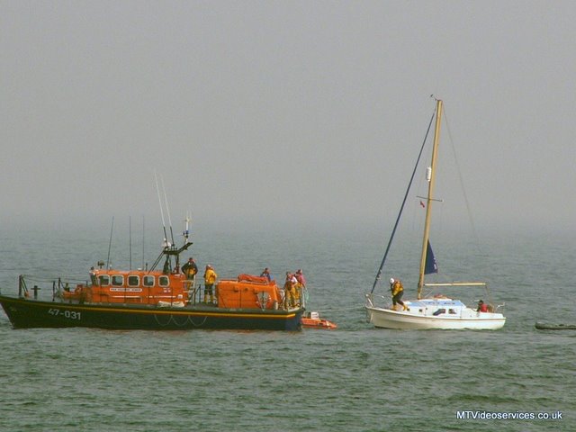 Katrina taken from the shore by Martin Thomas