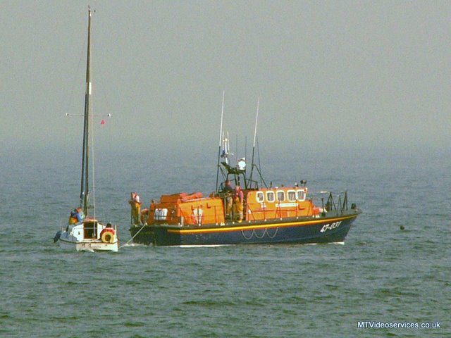 Katrina taken from the shore by Martin Thomas