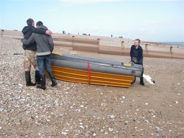 Rescued Dinghy
