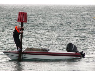 Sinking Speedboat
