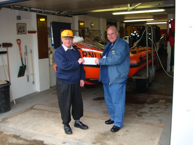 George Woodland with Pete Penycate