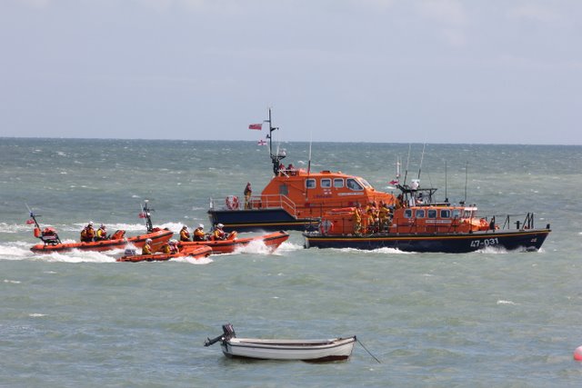Lifeboats Lifeboat Launch Day
