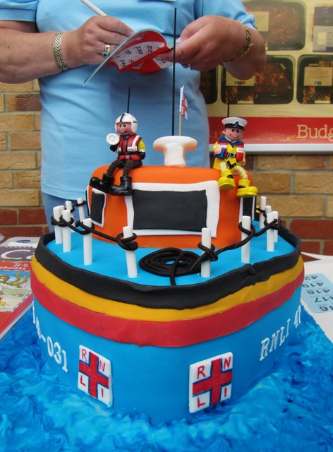 Lifeboat Cake Lifeboat Launch Day