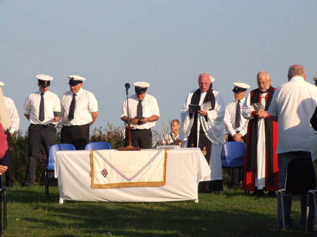 Sea Service on Lifeboat Green