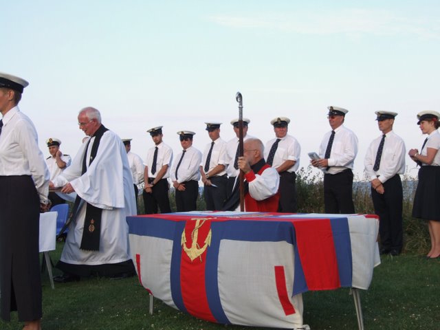 Sea Service on Lifeboat Green