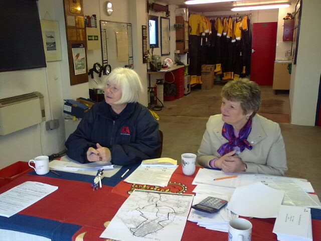 Sue Rae and Janet Bignall